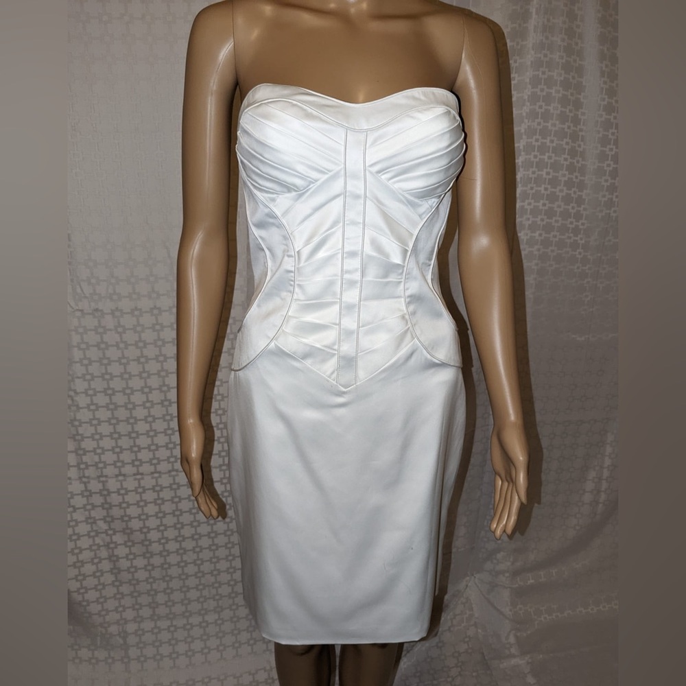 Off white cocktail dress vintage